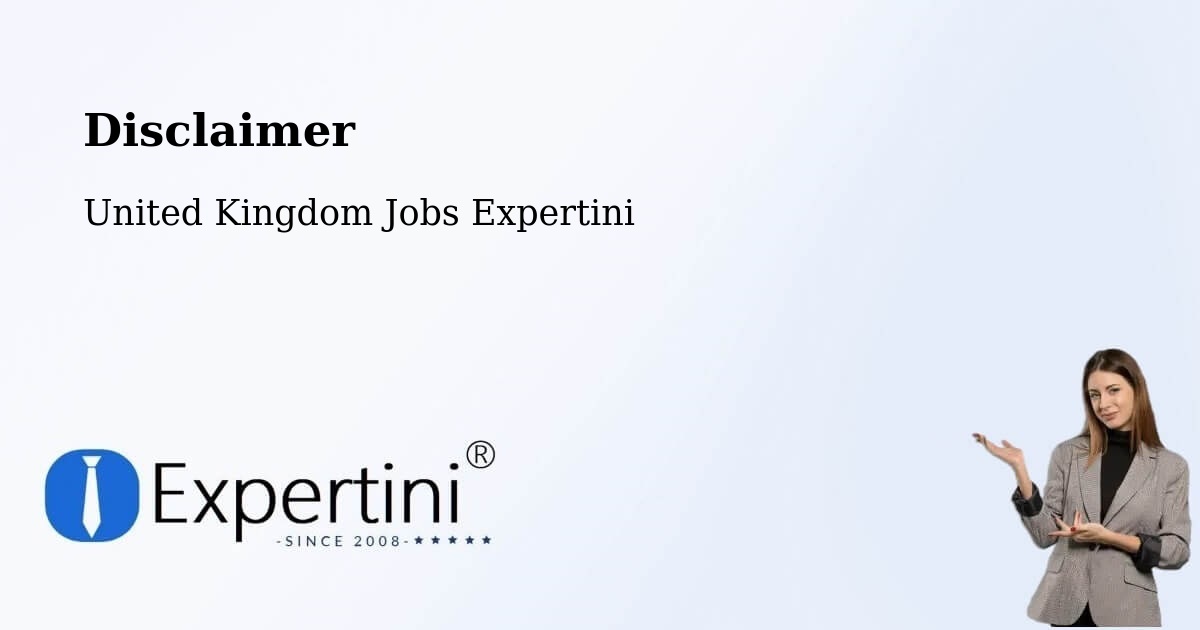 Disclaimer – Royston - United Kingdom Jobs Expertini